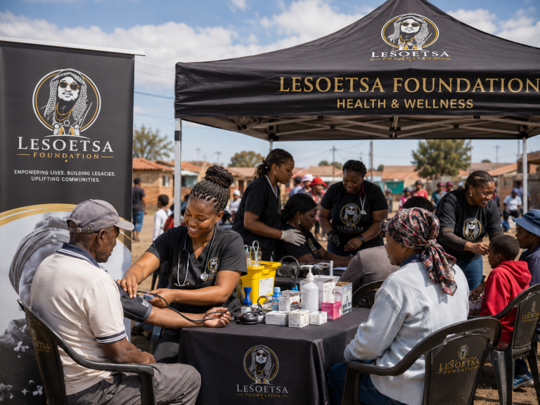 Lesoetsa Foundation community outreach in the Free State
