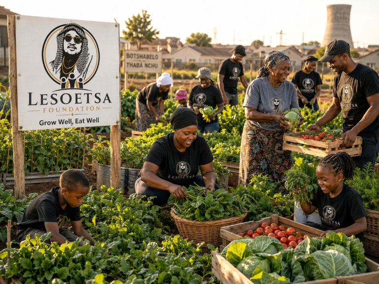 Community food garden and nutrition programme