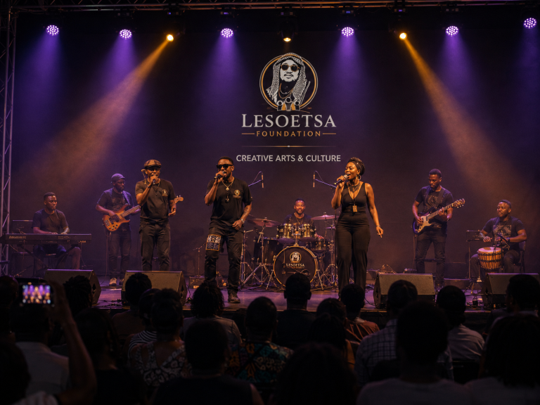 Lesoetsa Foundation creative arts performance