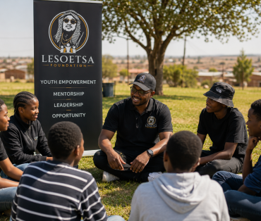 Lesoetsa Foundation youth mentorship session