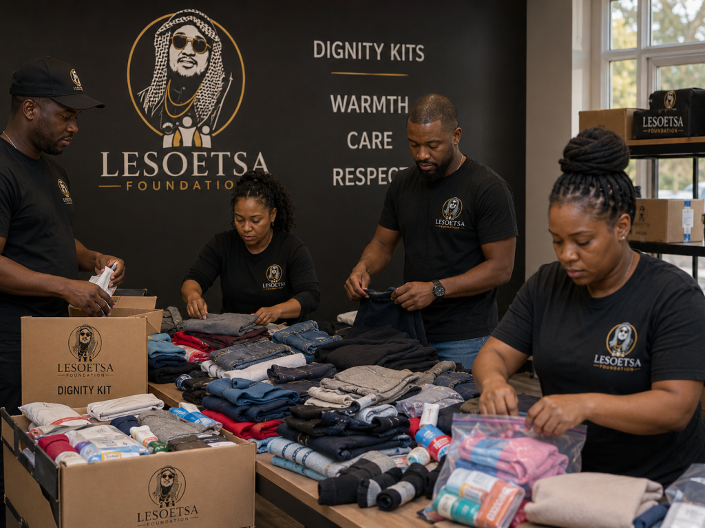 Lesoetsa Foundation dignity kits and community care