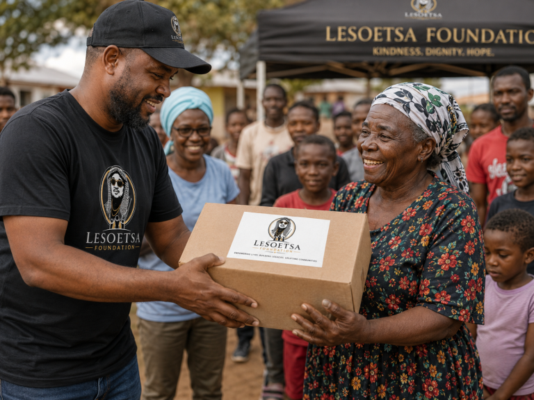 Lesoetsa Foundation food security outreach